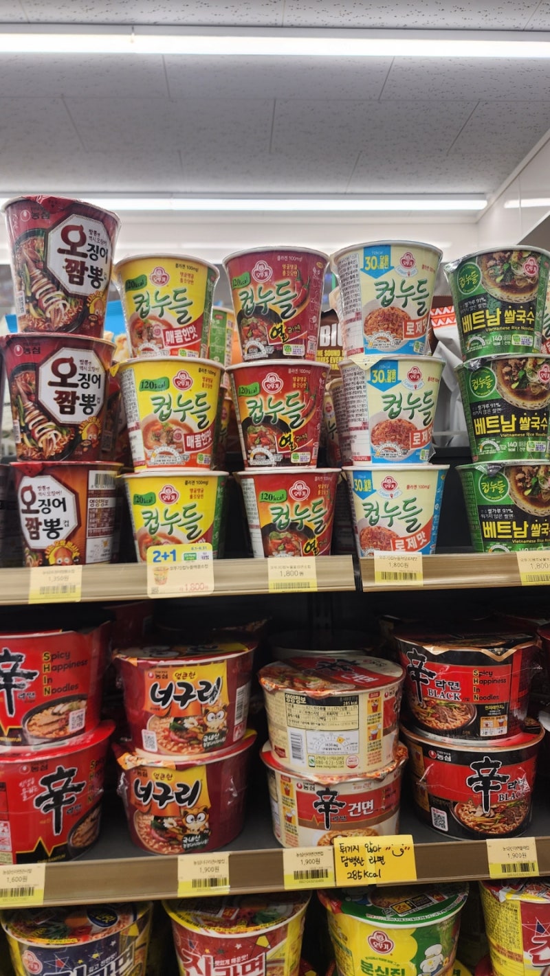 오뚜기 컵누들 4종 비교 후기! 마라탕맛·짬뽕맛·로제맛·참깨라면맛 솔직 리뷰