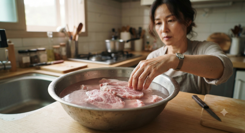 항정살 수육 만드는 황금레시피, 잡내 없이 부드럽게 삶는 법