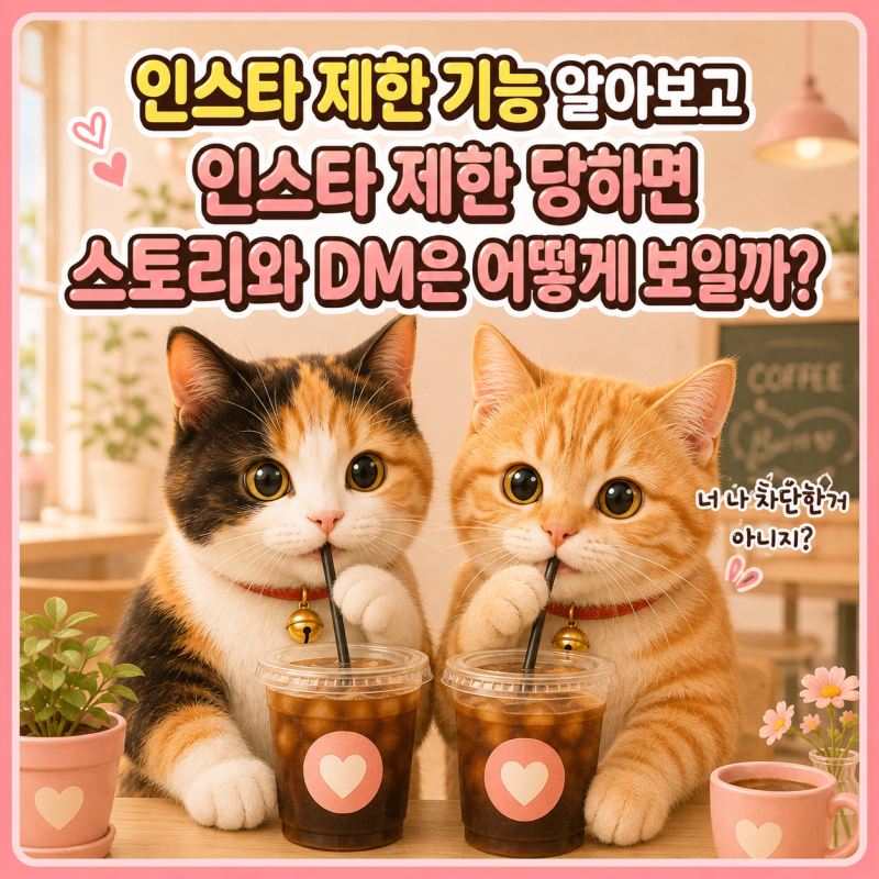 인스타 제한 기능 퍼펙트한 정리, 인스타 제한 당하면 스토리와 DM은 어떻게 보일까?