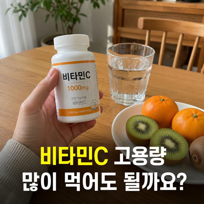 비타민C 1000mg 매일 먹는다면.. 꼭 확인할 5가지