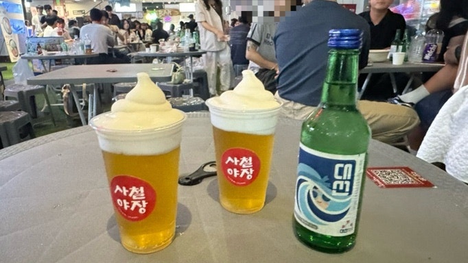 My Review of Gwangalli Sacheol YAJANG | A Hot Outdoor Restaurant in Gwangalli, Plus Seeing Singer TopHyun Live
