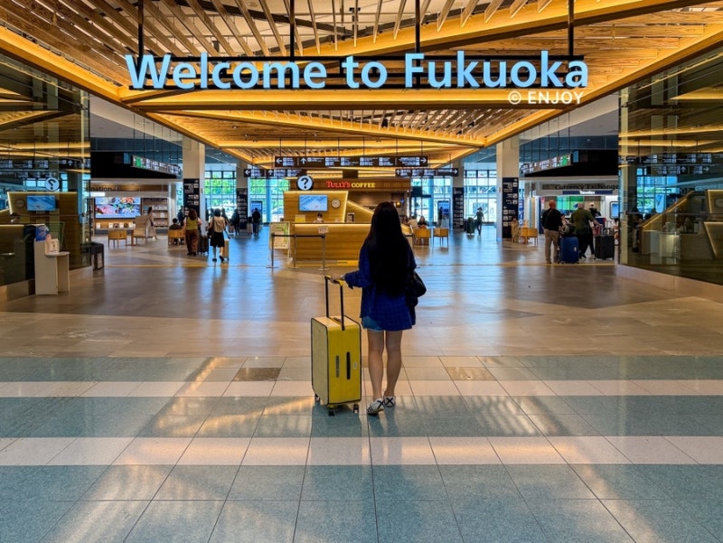 후쿠오카 캐리어 배송 공항 짐보관 서비스 예약 델리백 위치