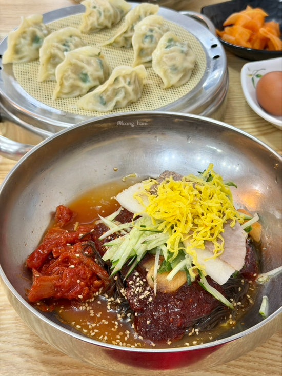 [청주 봉명동 원산냉면] 냉면 불호 인간도 맛있었던 현지인 맛집