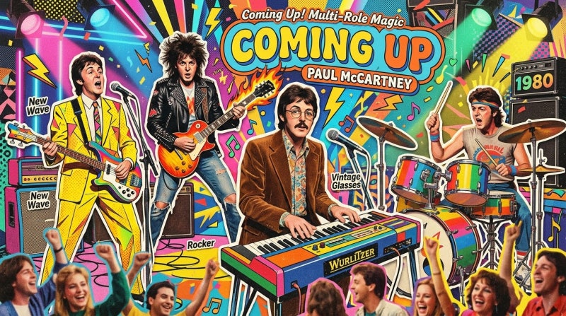 폴 매카트니의 명곡 "Coming Up", "곧 좋은 일이 피어날 거야, 그러니 인상 찌푸리지 말고 웃어....