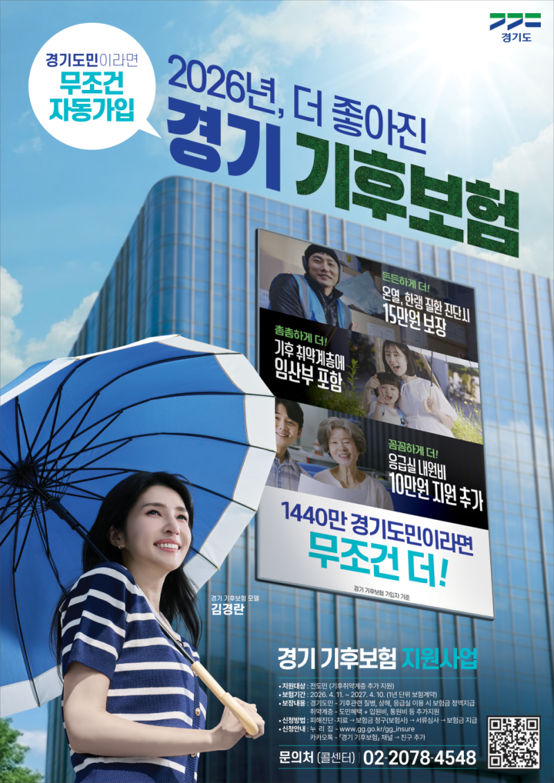 최대 300만원·응급실 10만원, 돈 한 푼 안 내도 온열질환으로 병원에 갔을 때 '경기 기후보험' ....