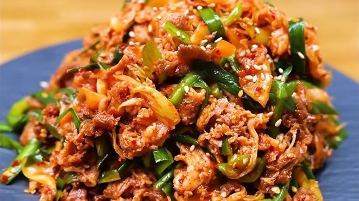 기름기 쏙 빠진 대패삼겹살 무침 - 김대석 셰프