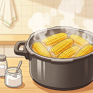 초간단 옥수수 맛있게 삶는 법 뉴슈가 소금 황금 비율 압력솥 총정리