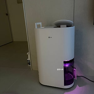 LG 휘센 오브제컬렉션 제습기 23L 사용법 내돈내산, 엘지 제습기 소음 및 제습기 용량 선택 기....