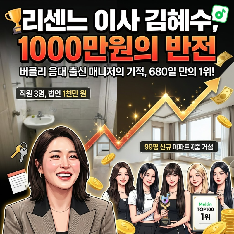 LE SSERAFIM 理事金惠秀，1000萬韓元的逆轉