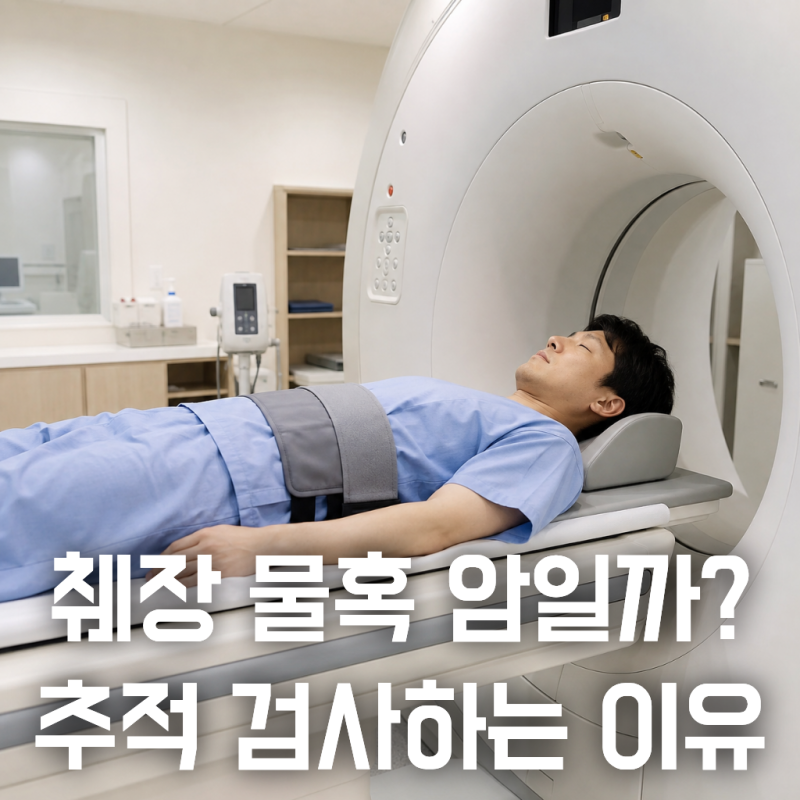 췌장 물혹 암일까? 췌장낭종 추적검사하는 이유