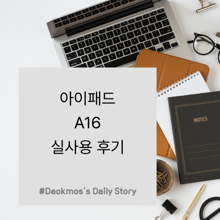 #아이패드 A16｜WiFi 128GB 블루, 1개월 사용 후기(애플펜슬 구매까지)