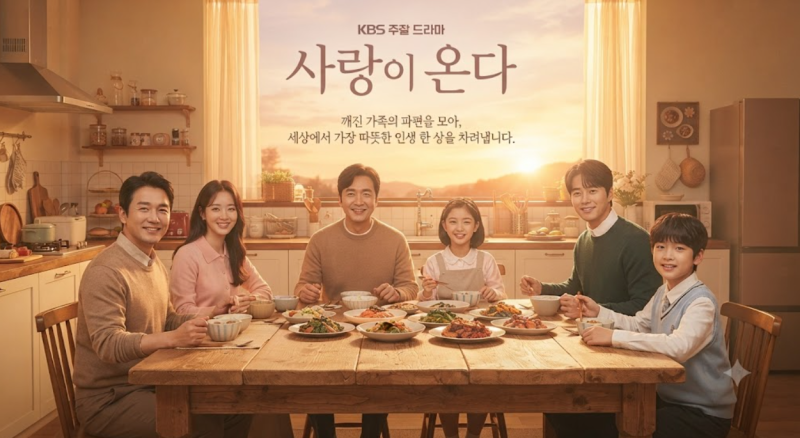 사랑이 온다 인물관계도 등장인물 총정리 (하석진·안희연·50부작)