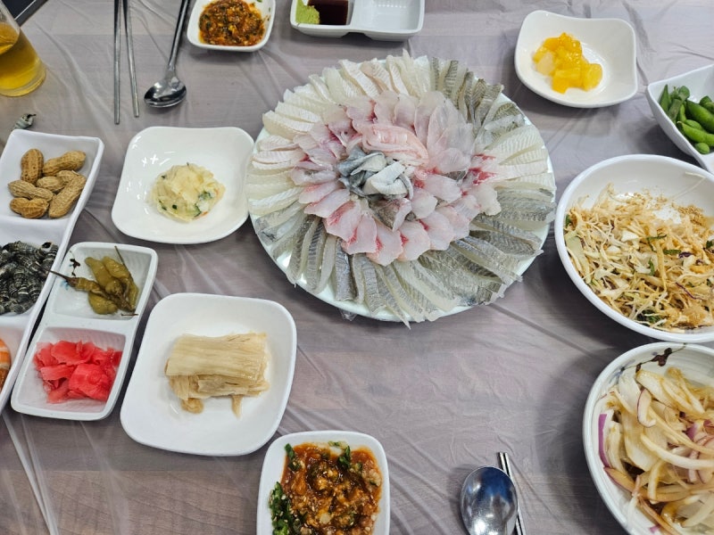 부산 구포시장 장날 구경 은파횟집 모듬회 후기