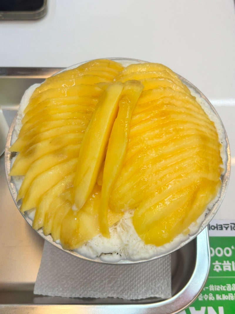 대구 서문시장 맛집 [제니빙수] 내돈내산 망고빙수 웨이팅 후기