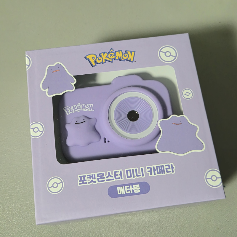 [뭅무비애 후기] 아카라치 포켓몬스터 미니 카메라 메타몽 에디션 굿즈