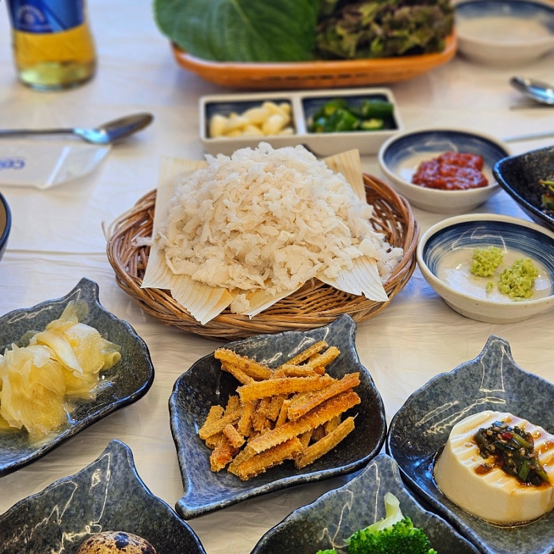부산 기장 애견동반 식당 아나고회 장어구이 맛집 금복횟집