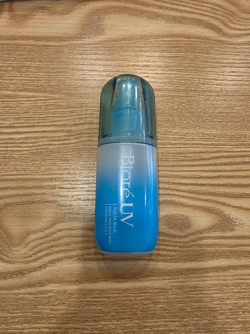 비오레 UV 아쿠아리치 아쿠아 프로텍트 미스트 SPF50 PA++++ 후기