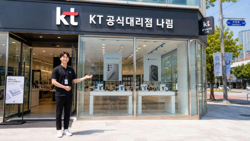 부산 수영구 KT 공식대리점 나림 – 믿고 맡길 수 있는 휴대폰 전문 매장