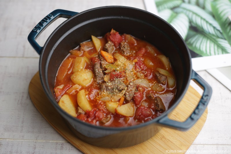 토마토비프스튜 만드는법 마녀스프 재료 치킨스톡 토마토통조림요리