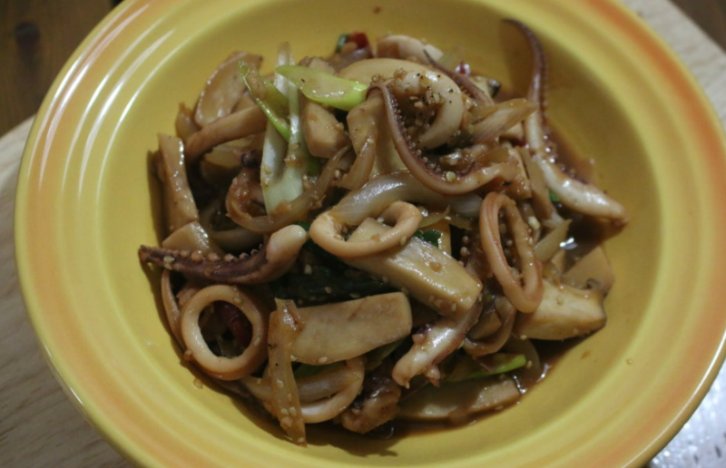 간장오징어볶음 레시피 감칠맛나는 양념 소스 만들기