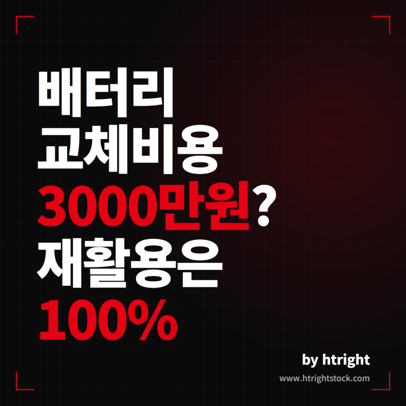 테슬라 배터리 교체비용 3000만원, 재활용 100%의 이면