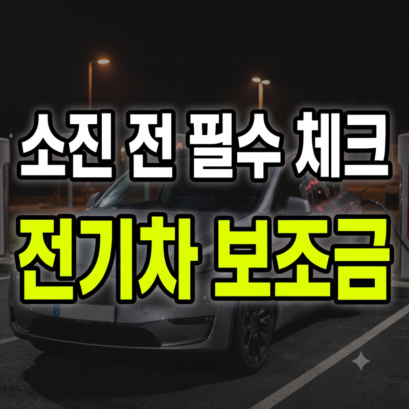 전기차보조금 소진? 테슬라 보조금 실구매가 꼭 확인 포인트 │서울 부산 대구 화성시 제주 ....