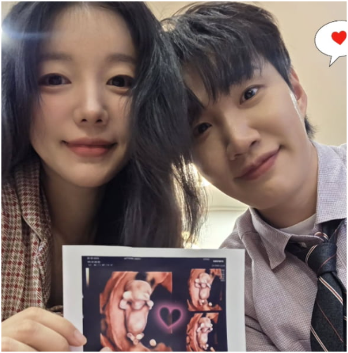 "유산 아픔 딛고 찾아온 기적"…김기리 문지인 결혼 2년 만에 아들 품었다