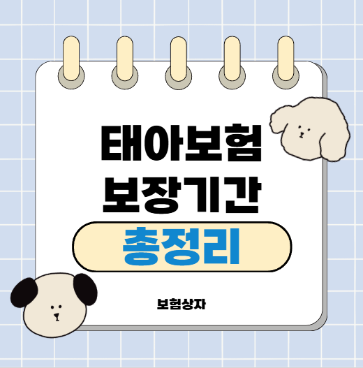 태아보험30세100세 보장기간 차이 기준 정리