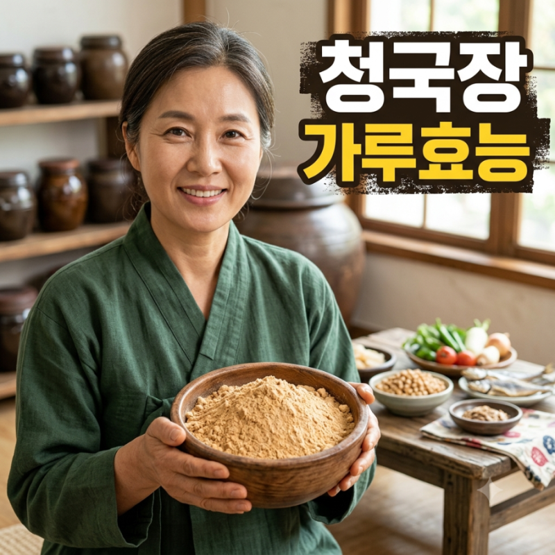 청국장가루효능 냄새 부담 줄이고 간편하게 먹는 방법