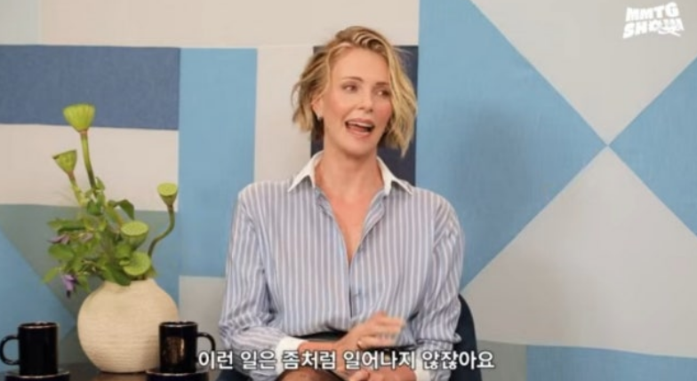 맷 데이먼, 야구 직관 잔혹사 샤를리즈 테론 핀잔