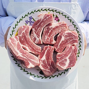 살코기 많은 돼지 등갈비 로인립 1kg 구이 바베큐 캠핑고기 쪽갈비 맛있는 선택 방법