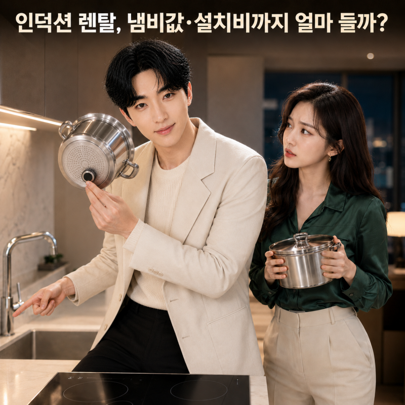 코웨이 인덕션 렌탈, 집에 있는 냄비를 못 쓰면 어떤 비용까지 계산해야 할까?