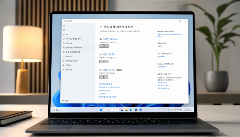 프로그램을 막아버린다면? 윈도우11 방화벽 해제 순서와 설정 방법