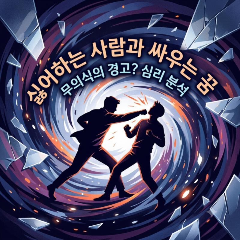 싫어하는 사람과 싸우는 꿈 단순한 스트레스일까?