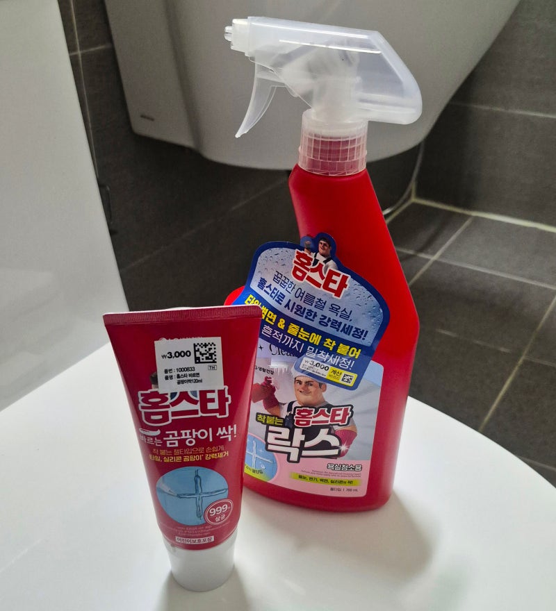 [다이소]곰팡이 완전 박멸 뿌리고 바르면 99.99% 제거 ! 내돈내산 실사용 강추 추천 아이템, 곰....