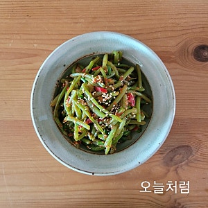고구마순 젓갈 무침 레시피 고구마 줄기 무침 만들기 고구마순 요리