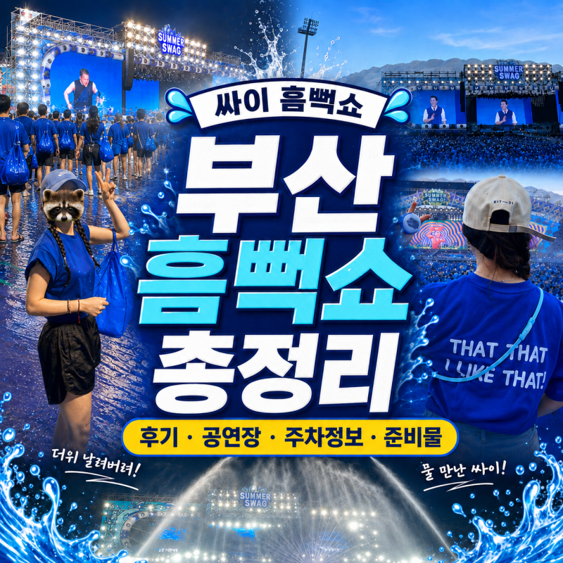2026 PSY's Wet Show in Busan: Real Info on Parking, What to Bring, and Seats from Someone Who's Been 5 Times