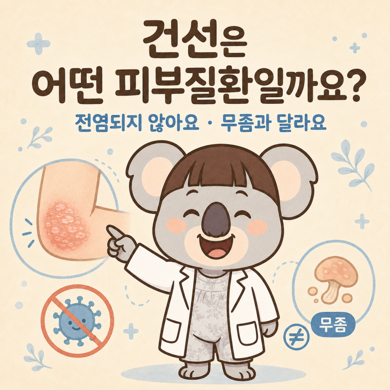 피부질환 바로 알기 - ①건선