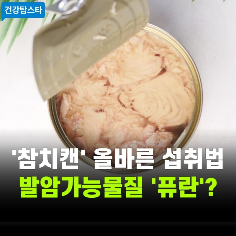 국민 반찬 '참치캔' 올바른 섭취법 | 발암가능물질 퓨란 제거 팁!
