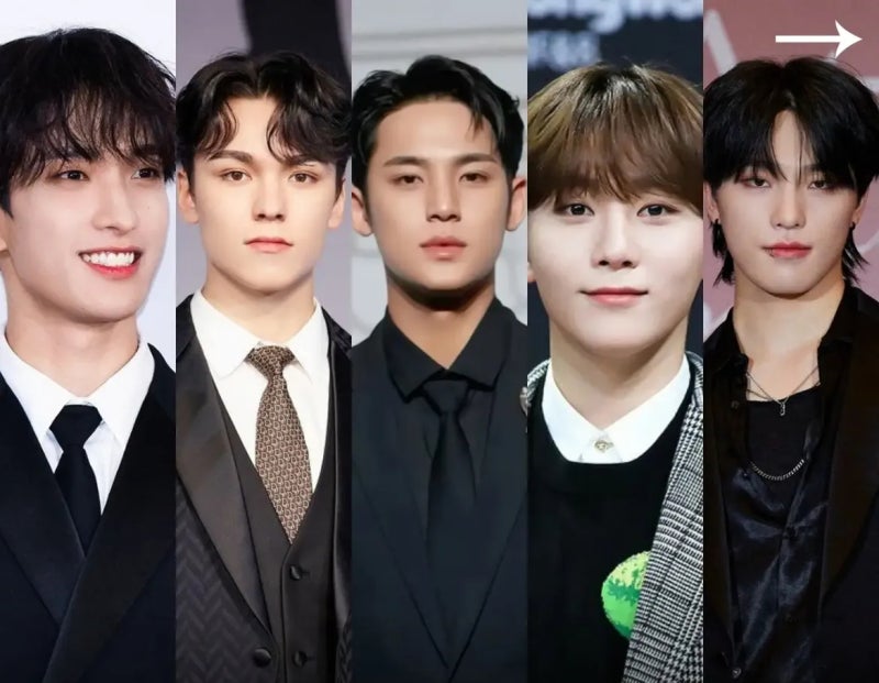 세븐틴 미필 멤버 올해 전원 입대, 승관 디노 육군 군악대 + 민규 공익 이유 (입대일 제대일)