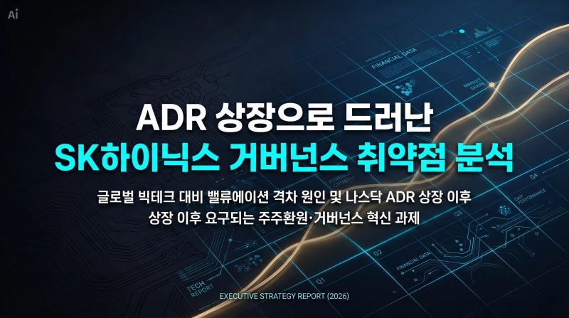 SK하이닉스 나스닥 ADR 상장했는데, 왜 아직 마이크론보다 싸게 평가받을까