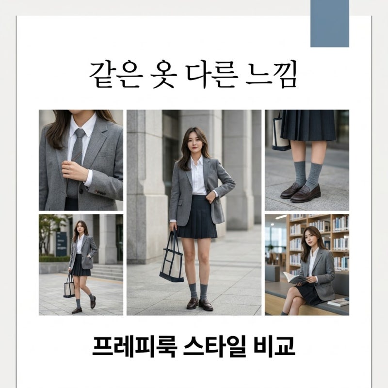 김혜수 유나 프레피룩 비교, 33살 나이 차이 무색한 같은 옷 다른 느낌