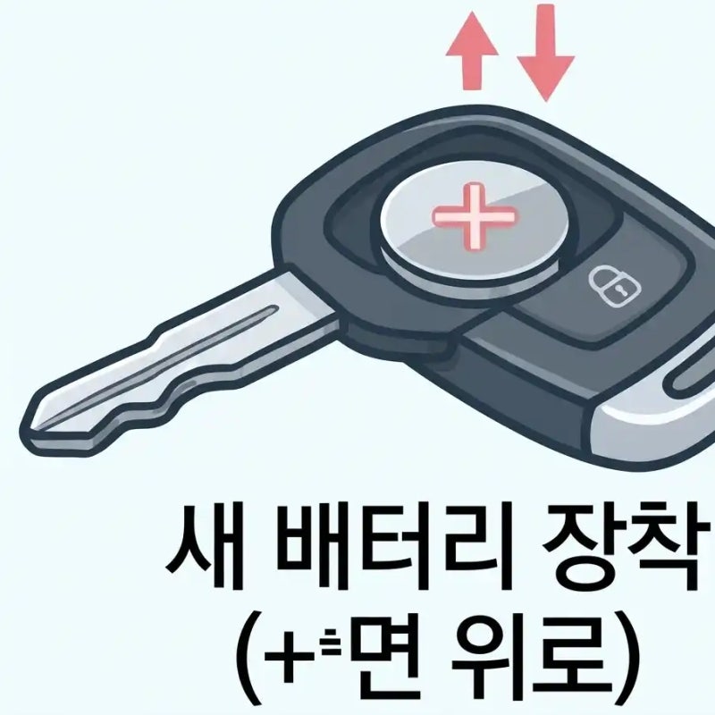 [기아 모닝] 스마트키 배터리 교체 방법 (비상키 문 열기 & 시동 걸기 꿀팁