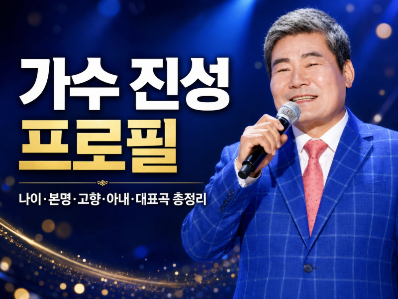 진성 프로필 총정리｜나이·본명·고향·아내 용미숙·대표곡과건강 회목 이야기