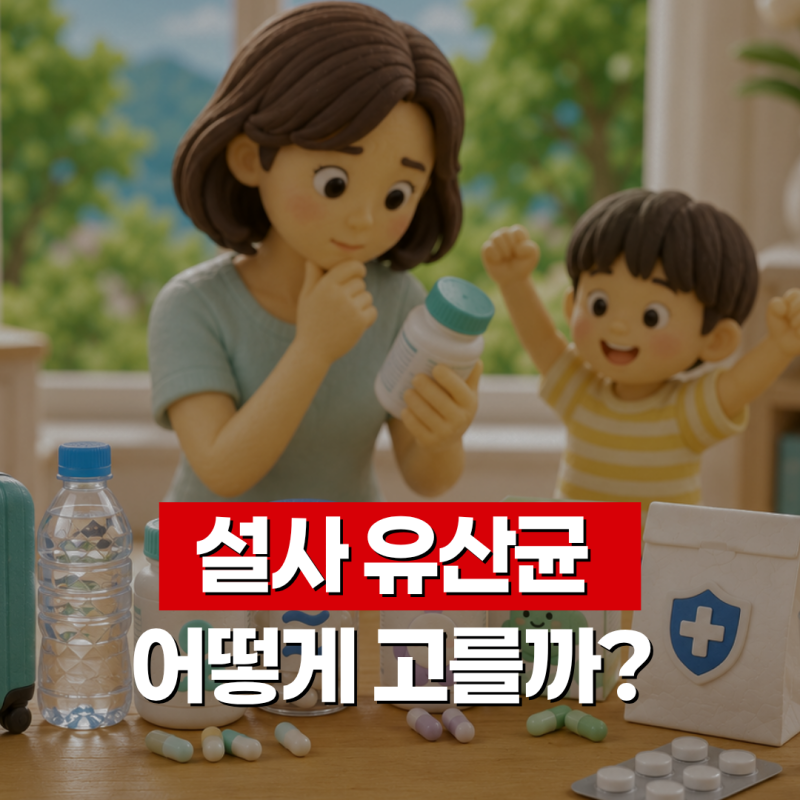설사 유산균, 상황별로 다르게 골라야 하는 이유