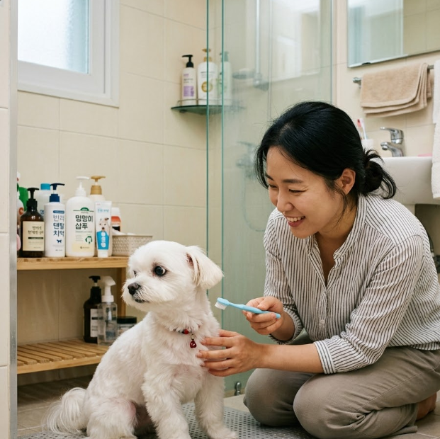 강아지 양치 싫어할 때, 치약부터 덴탈껌까지 관리하는 방법