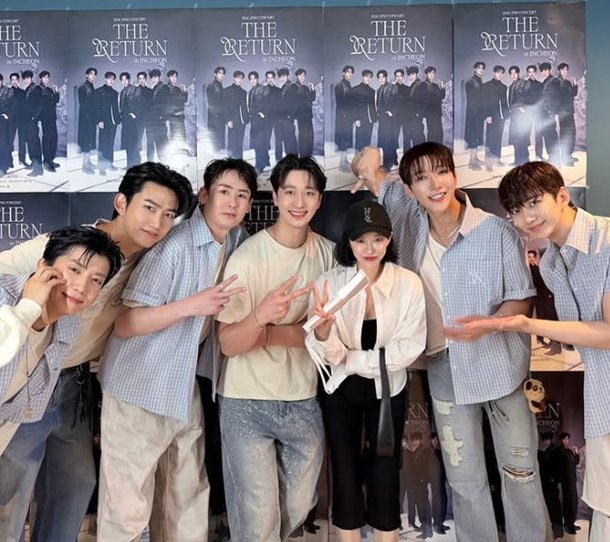 브아걸 가인 45일 만의 근황 공개, 2PM 콘서트 응원 나선 모습 화제