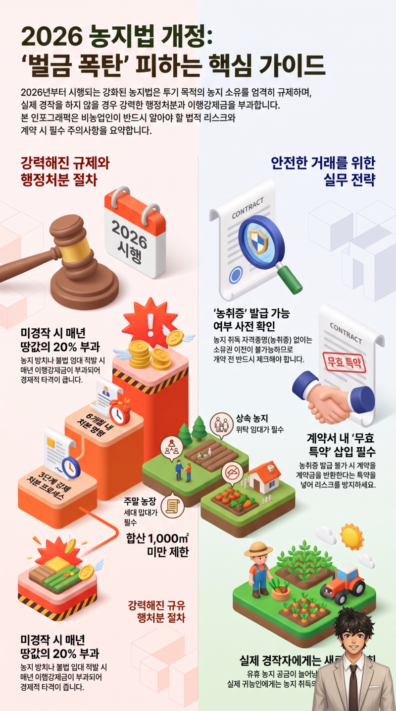농지취득자격증명부터 이행강제금까지, 농지법 실무 A to Z
