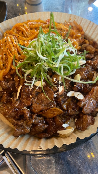 대곡동 갈밭로 맛집 우리동네석쇠대장 석쇠불고기 볶음우동 주차 회식 저녁추천