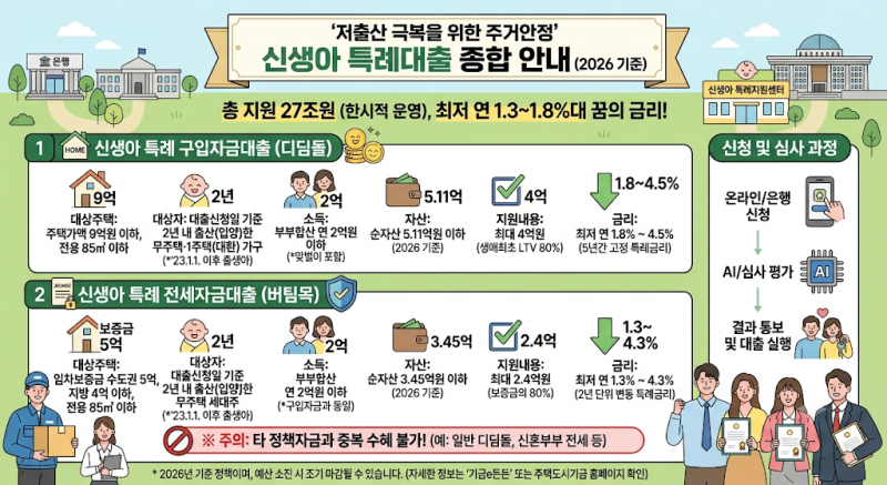 신생아 특례대출 받으려다 부결되는 이유? 신청 전 필수 체크리스트 5가지!!